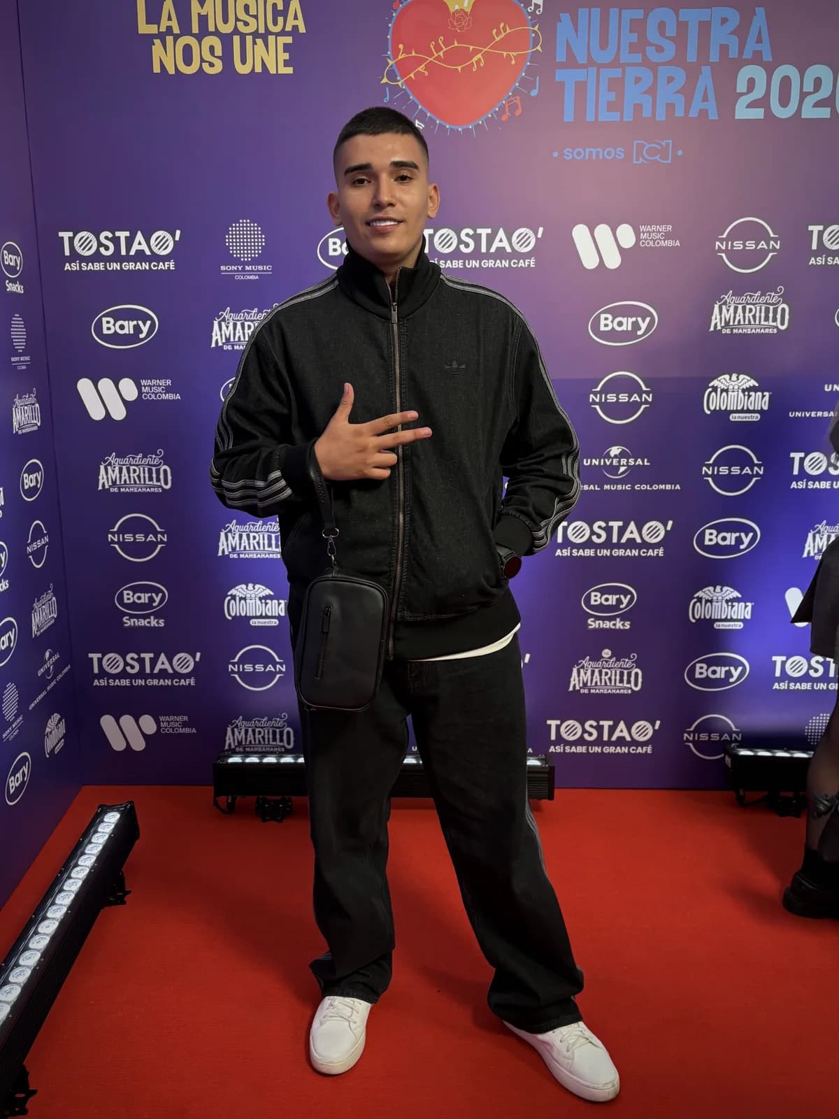 The Chacon en la alfombra roja de los Premios Nuestra Tierra 2026